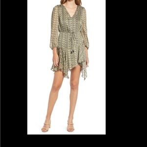 Sam Edelman Ruffle Hem Minidress